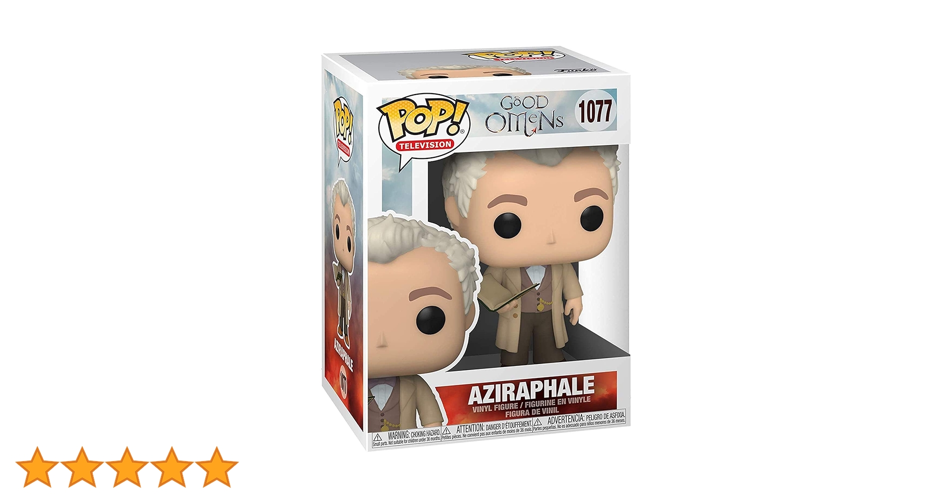 グッド・オーメンズ ファンコ POP Funko Pop TV: Good Omens - Aziraphale & Crowley Specialty